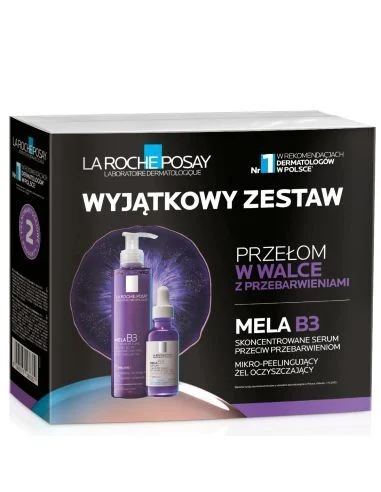 La roche posay Set regalo per la cura della pelle Mela B3
