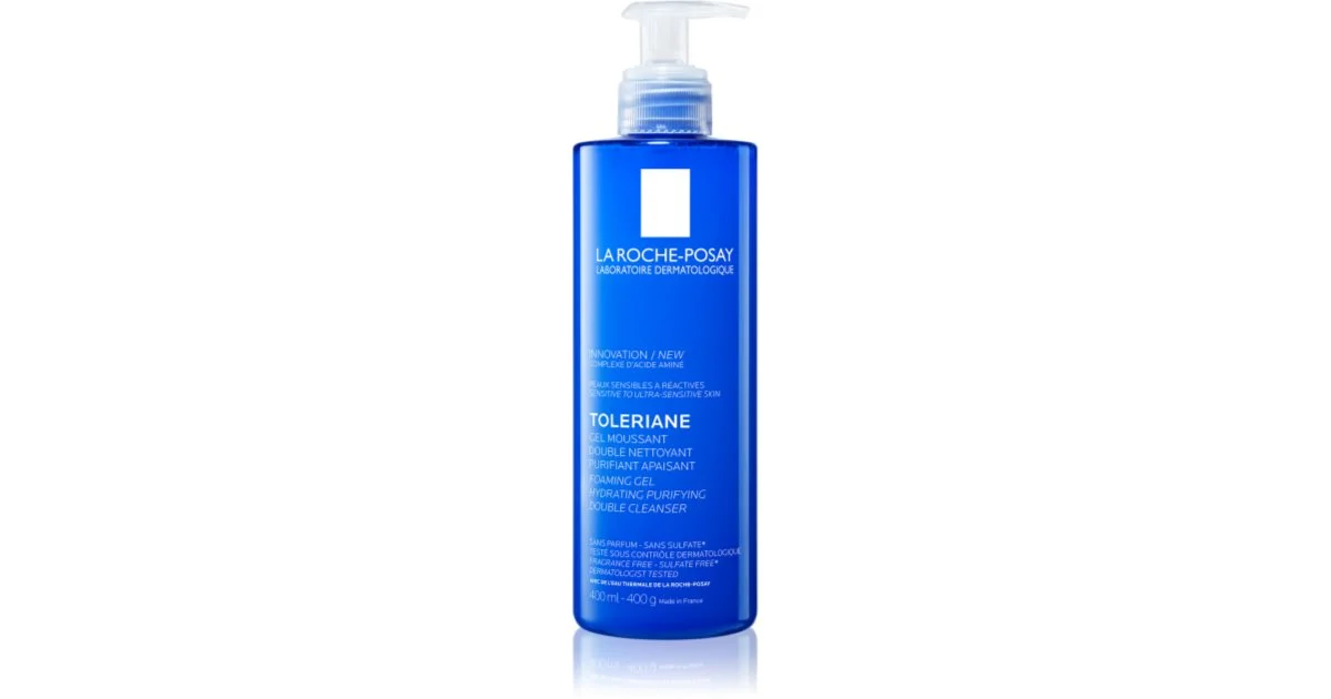 La Roche Posay Tolériane Gel detergente lenitivo purificante a doppia schiuma 400 ml