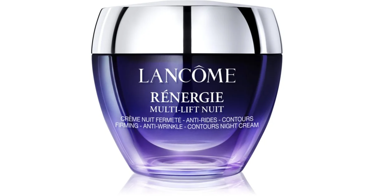 Crema da notte per tutti i tipi di pelle Renergie Nuit Multi-Lift (Crema da notte rassodante rassodante antirughe) 50 ml