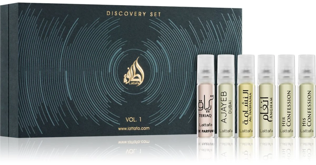 Lattafa Discovery Set Vol. 1 set unisex 6x4 ml