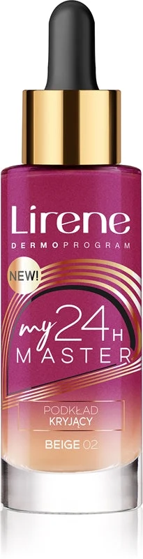 Lirene My Master fondotinta ad alta coprenza colore Beige 30 ml