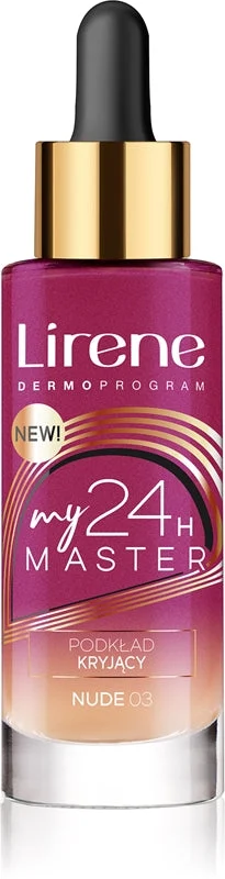 Lirene My Master fondotinta ad alta coprenza colore Nude 30 ml