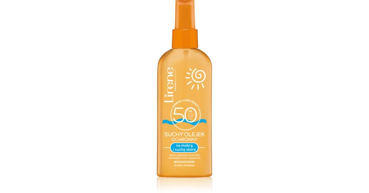 Lirene olio abbronzante secco protettivov SPF 50 150 ml