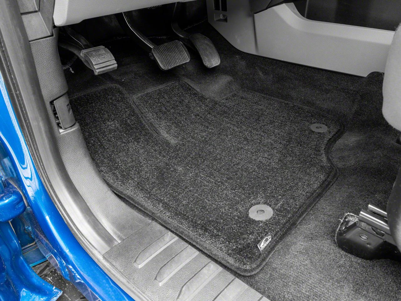 Lloyd Ultimat Front Floor Mats; Black (15-26 F-150)