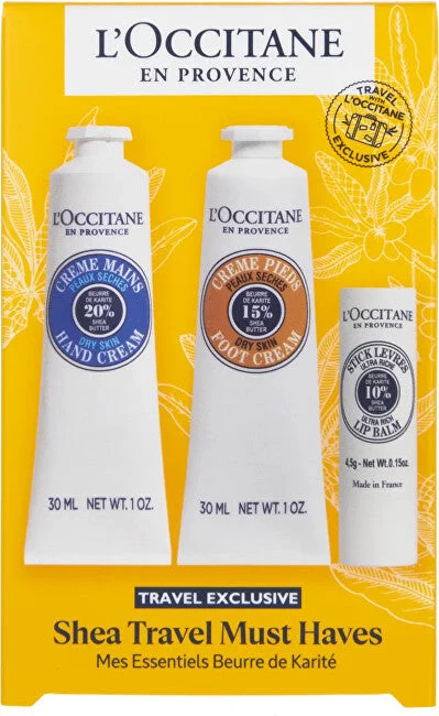 L'occitane en provence Set regalo must-have da viaggio Shea