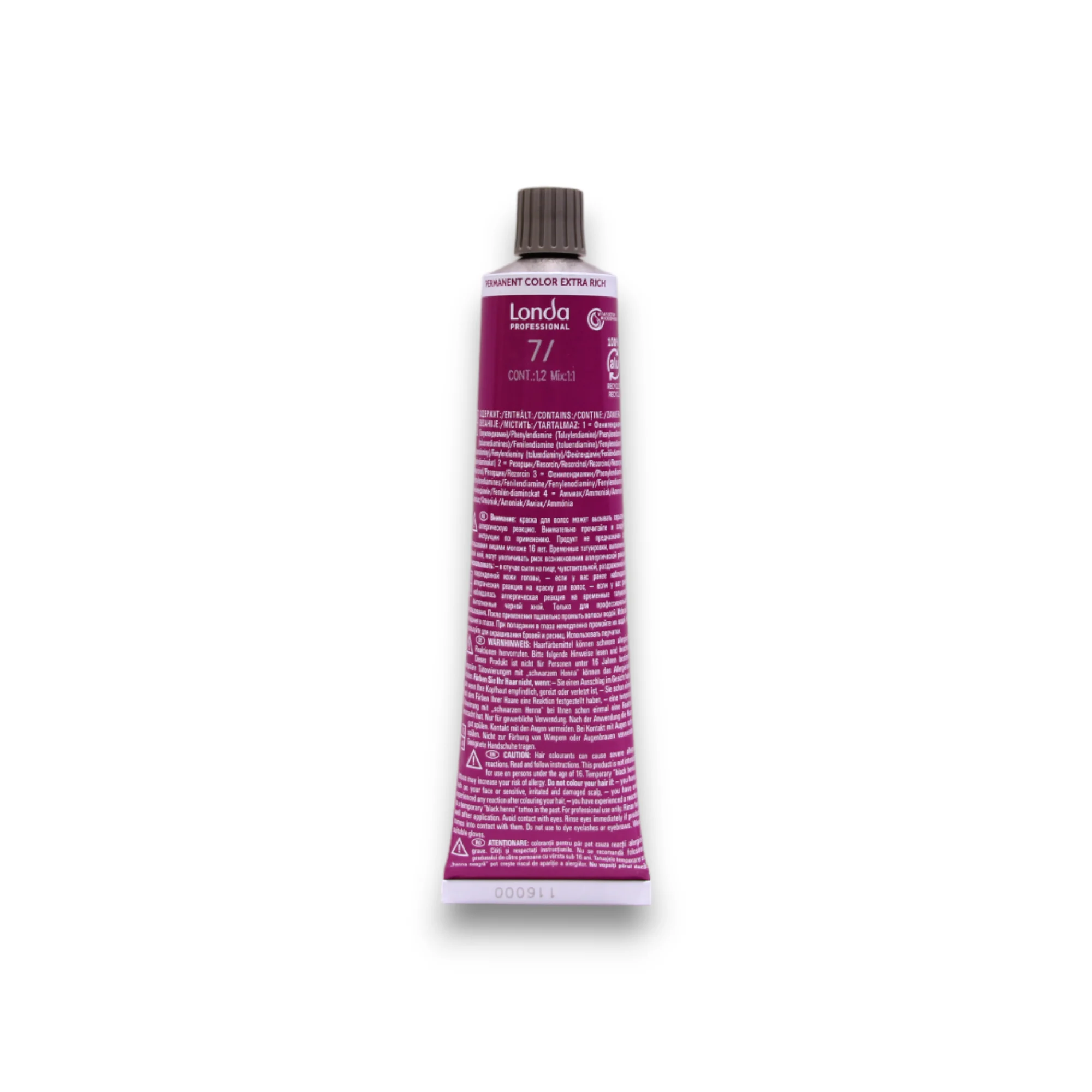 Londa Professional Londacolor Tintura permanente per capelli 7/ Biondo medio 60 ml