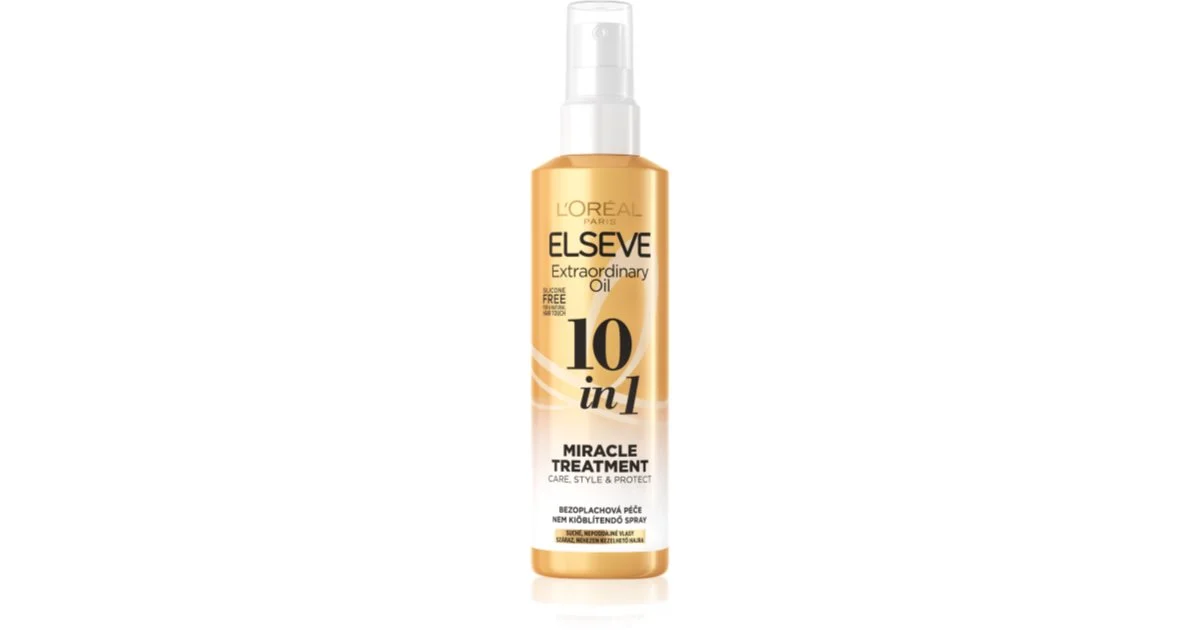L’Oréal Paris Elvive Olio Straordinario trattamento senza risciacquo per capelli secchi e ribelli 150 ml