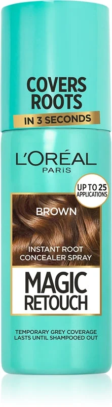 L´oréal paris Magic Retouch Instant Root Spray per coprire le radici 75 ml Marrone
