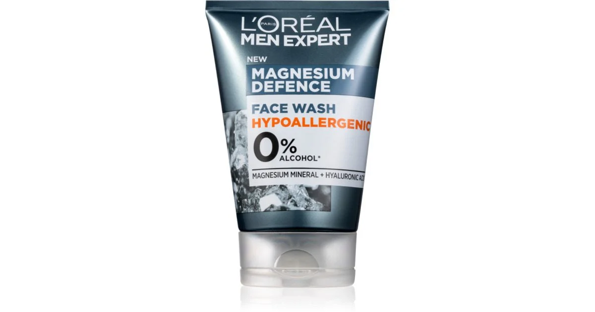 L´oréal paris Expert Magnesium Defence detergente Gel viso 100 ml