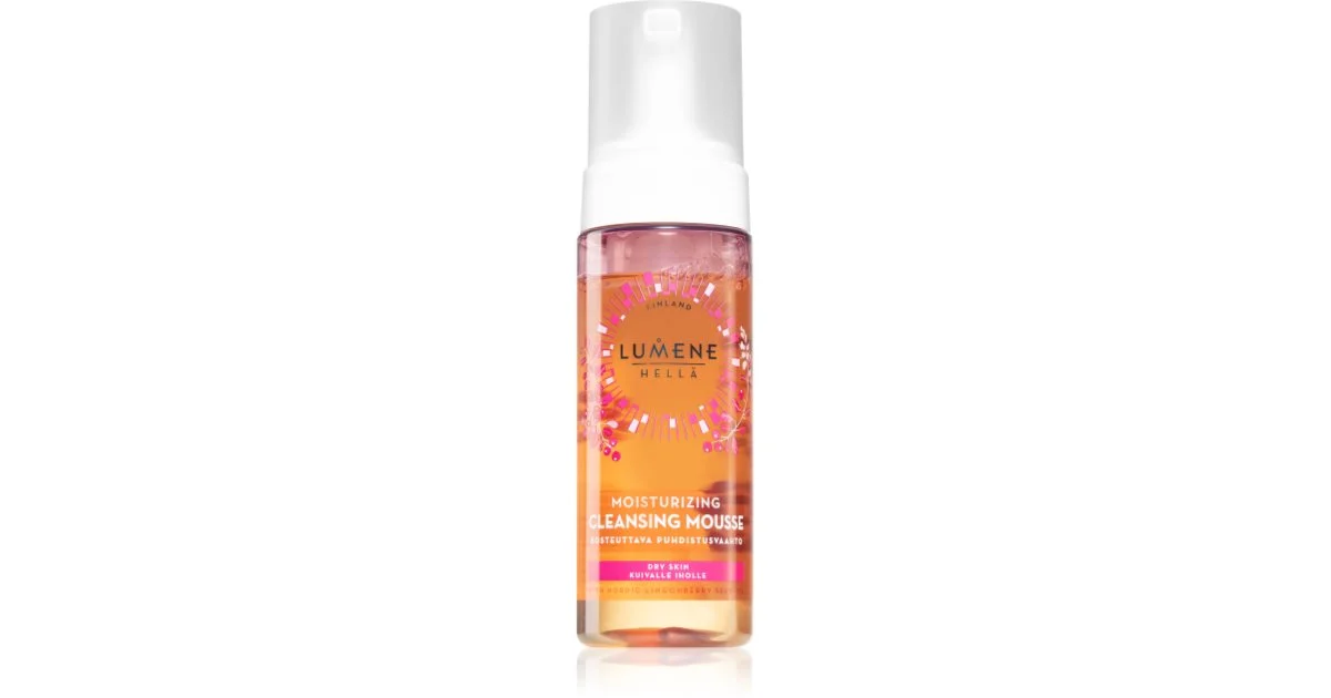 Lumene HELLÄ mousse detergente idratante per pelli secche 150 ml