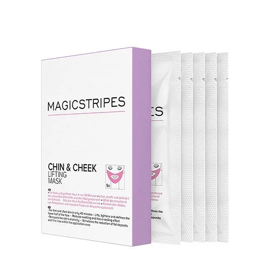 Magic Stripes Maschera lifting mento e guance 5 maschere