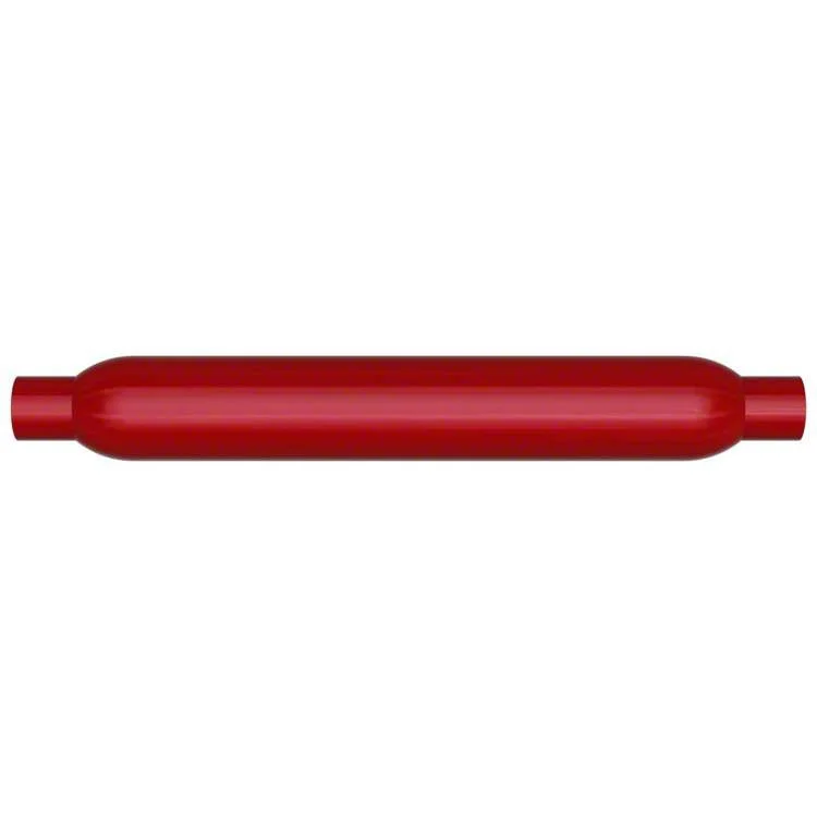 Magnaflow 3.50-Inch Round Glasspack Performance Muffler; 2-Inch Inlet /2-Inch Outlet (Universal; Some Adaptation May Be Required)