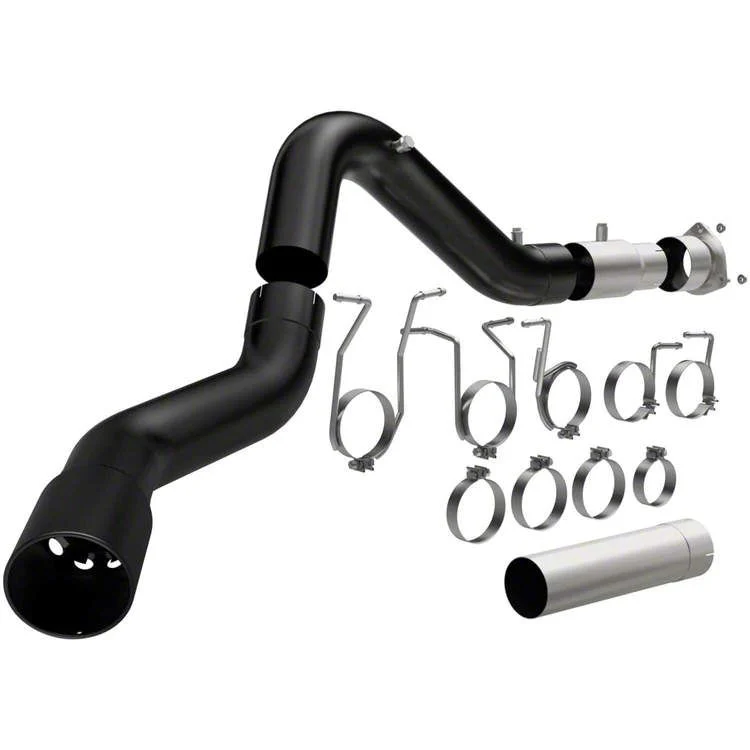 Magnaflow Black DPF Series Single Exhaust System; Side Exit (20-23 6.6L Duramax Silverado 2500 HD)
