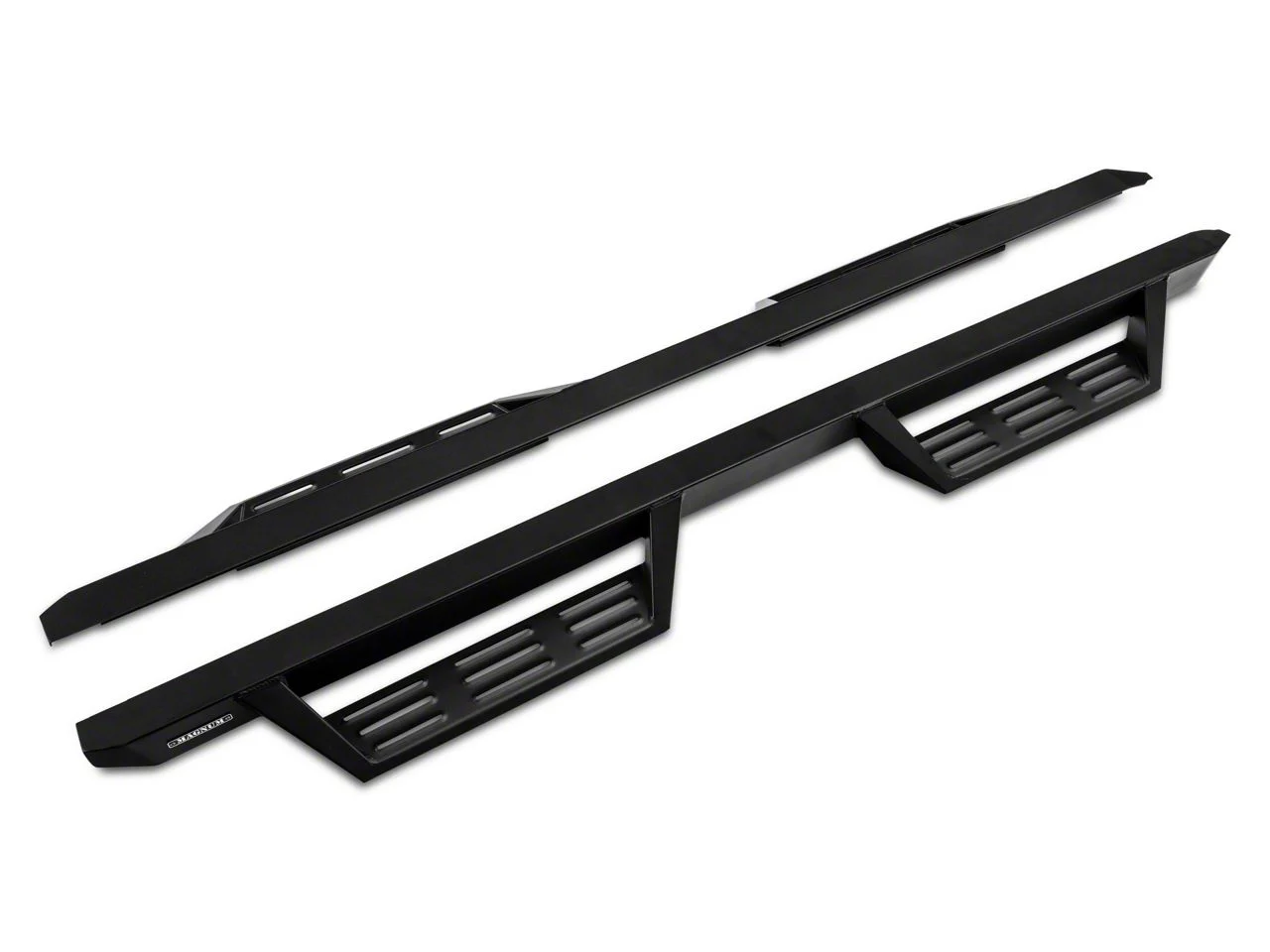 Magnum RT Steps & Bumpers RT Gen 2 Drop Side Step Bars; Black Textured (19-26 RAM 1500 Quad Cab)