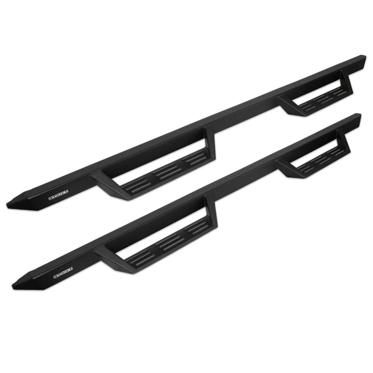 CYC Engineering RT Gen 2 Drop Side Step Bars; Black Textured (14-18 Sierra 1500 Crew Cab)