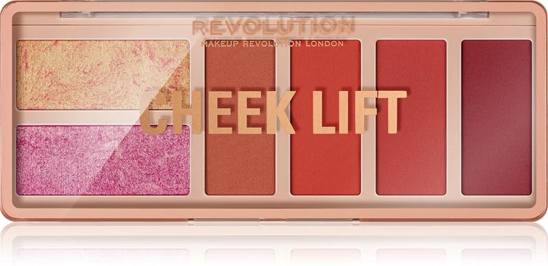 Makeup Revolution Lift palette di blush colore Coral Dreaming 6x1,8 g