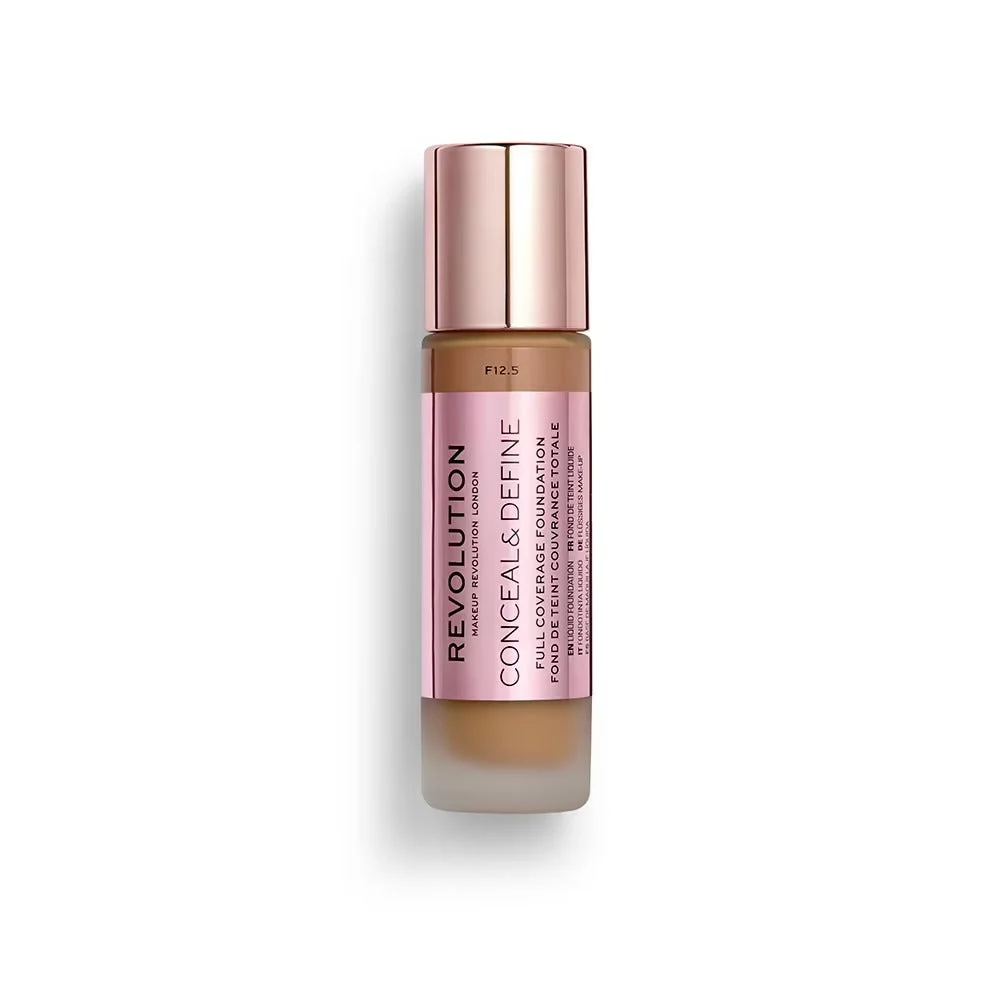 Makeup Revolution Corregge e definisce Crema fondotinta senza olio F 125 23 ml