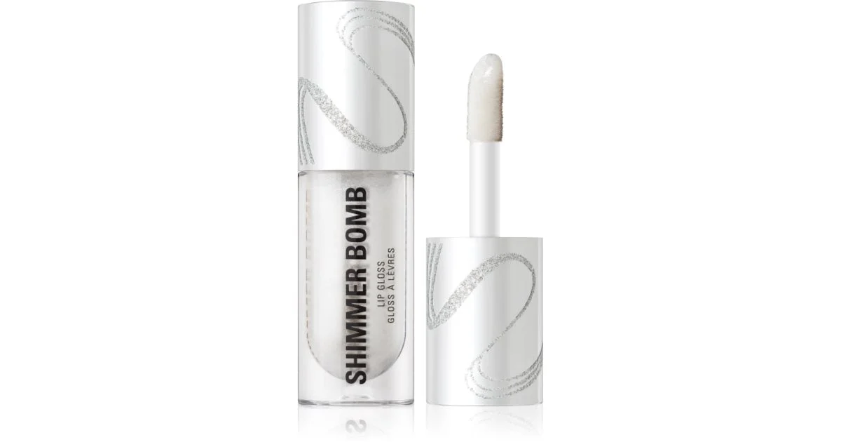 Makeup Revolution Metallic Muse Shimmer Bomb lucidalabbra brillante colore Frosted Muse 4.5 ml