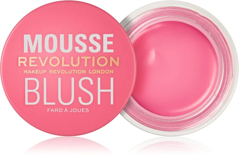 Makeup Revolution Mousse blush colore Squeeze Me Soft Pink 6 g