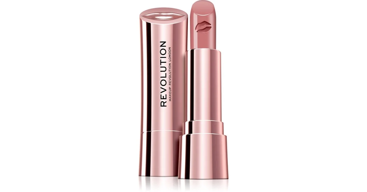 Makeup Revolution Satin Kiss rossetto effetto velluto colore White Wedding 3.5 g