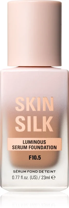 Makeup Revolution Skin Silk Siero fondotinta illuminante leggero colore F10.5 23 ml
