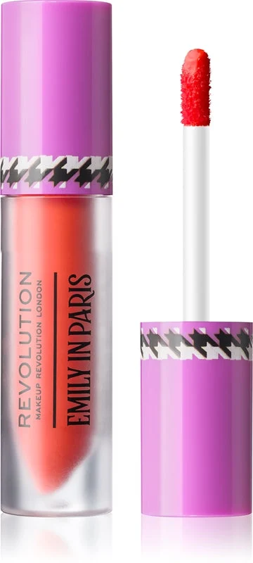 Makeup revolution Emily a Parigi Labbra e guance Blush Mindy 2 g Mimosa Orange
