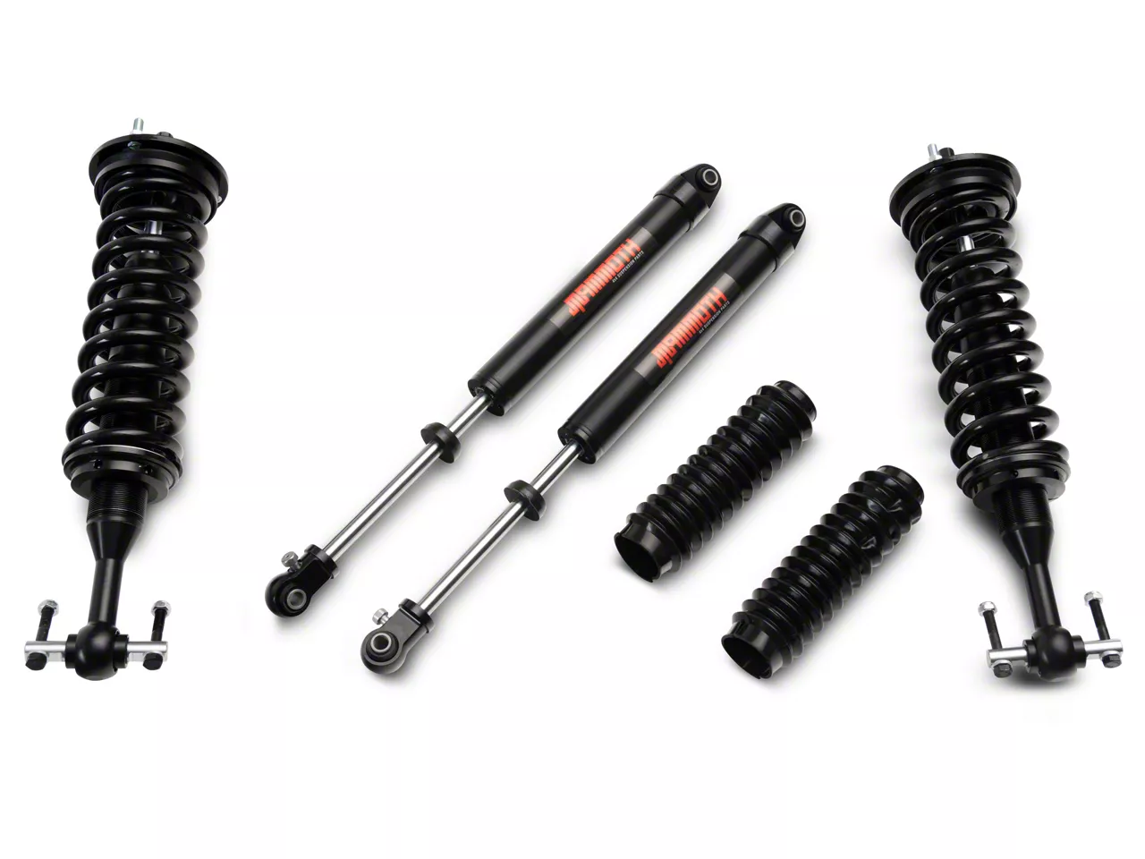 Mammoth 2-Inch Lift Coil-Over Kit with Adjustable Damping (19-26 Silverado 1500, Excluding Trail Boss & ZR2)