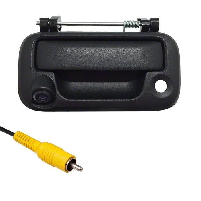 Master Tailgaters Tailgate Handle with Backup Reverse Camera; Black (11-14 F-350 Super Duty)