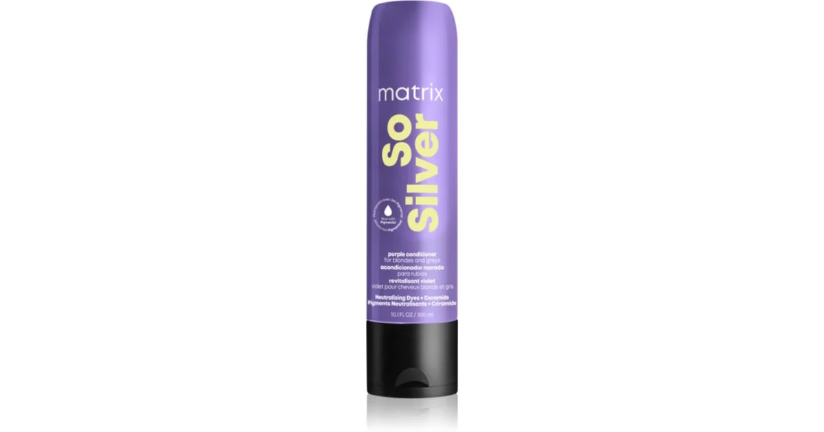 Matrix So Silver balsamo idratante antigiallo 300 ml