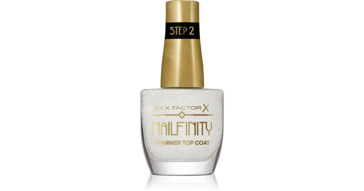 Max Factor Nailfinity Shimmer Top Coat 12 ml 102 Starry Veil