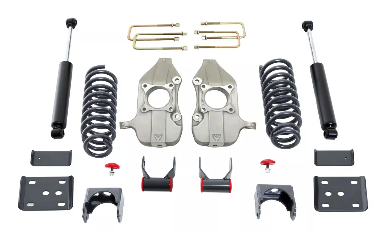Max Trac Lowering Kit; 3-Inch Front / 5-Inch Rear (15-20 5.0L F-150 SuperCab, SuperCrew)