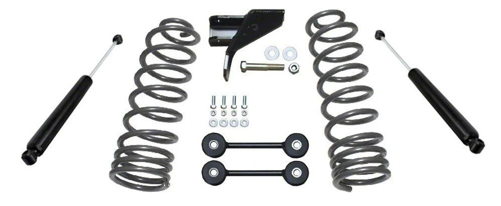 Max Trac 4-Inch Drop Rear Axle Flip Kit with Shocks (19-24 RAM 1500 w/o Air Ride)