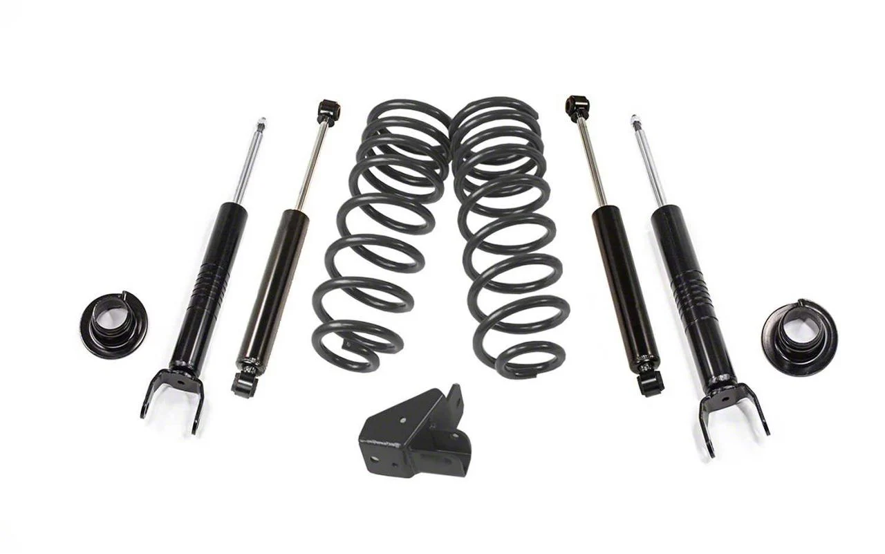 Max Trac Lowering Kit; 2-Inch Front / 4-Inch Rear (09-18 4WD RAM 1500)
