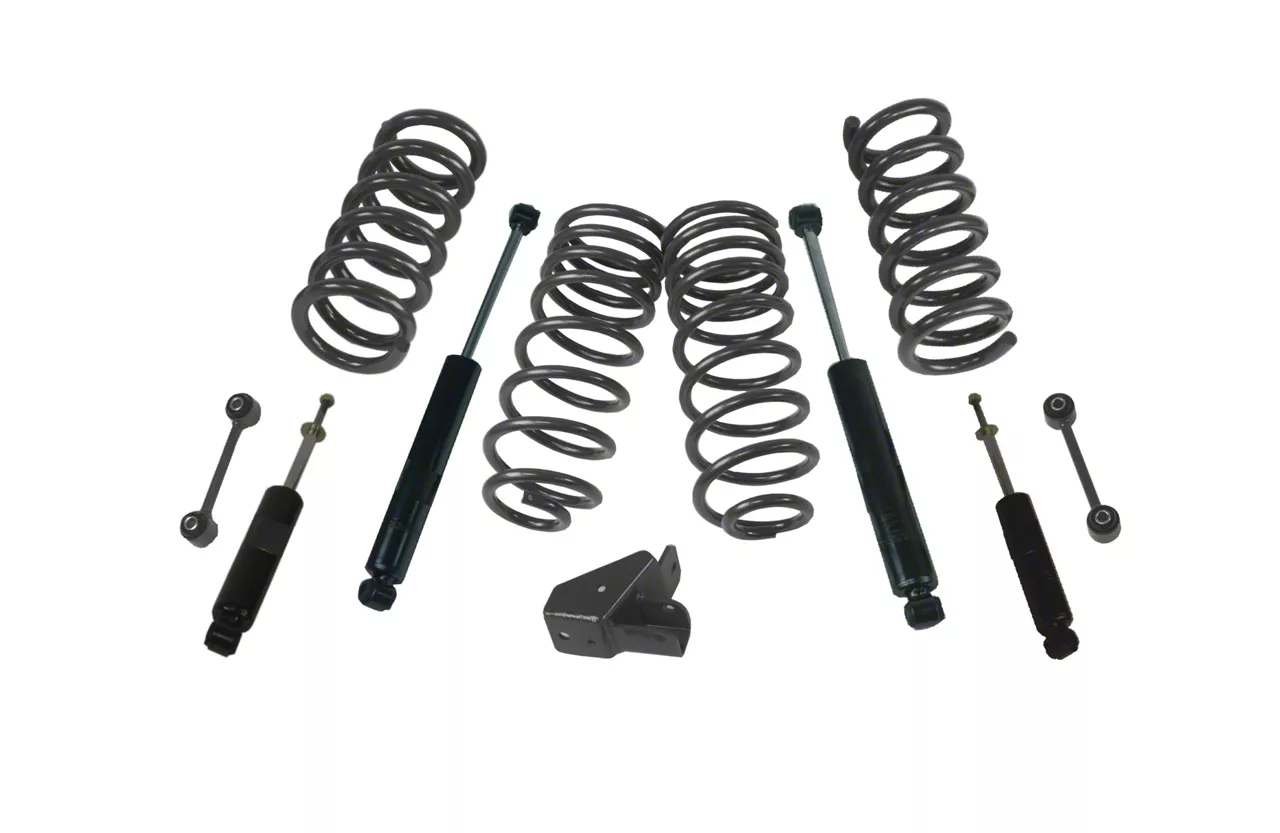 Max Trac Lowering Kit; 2-Inch Front / 4-Inch Rear (09-18 2WD V8 RAM 1500 Regular Cab)