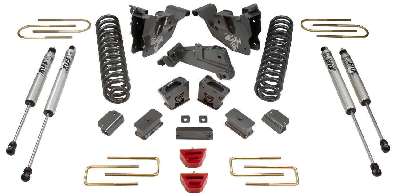 Max Trac 6-Inch MaxPro Elite Suspension Lift Kit with Fox Shocks (14-18 4WD 6.7L RAM 2500)