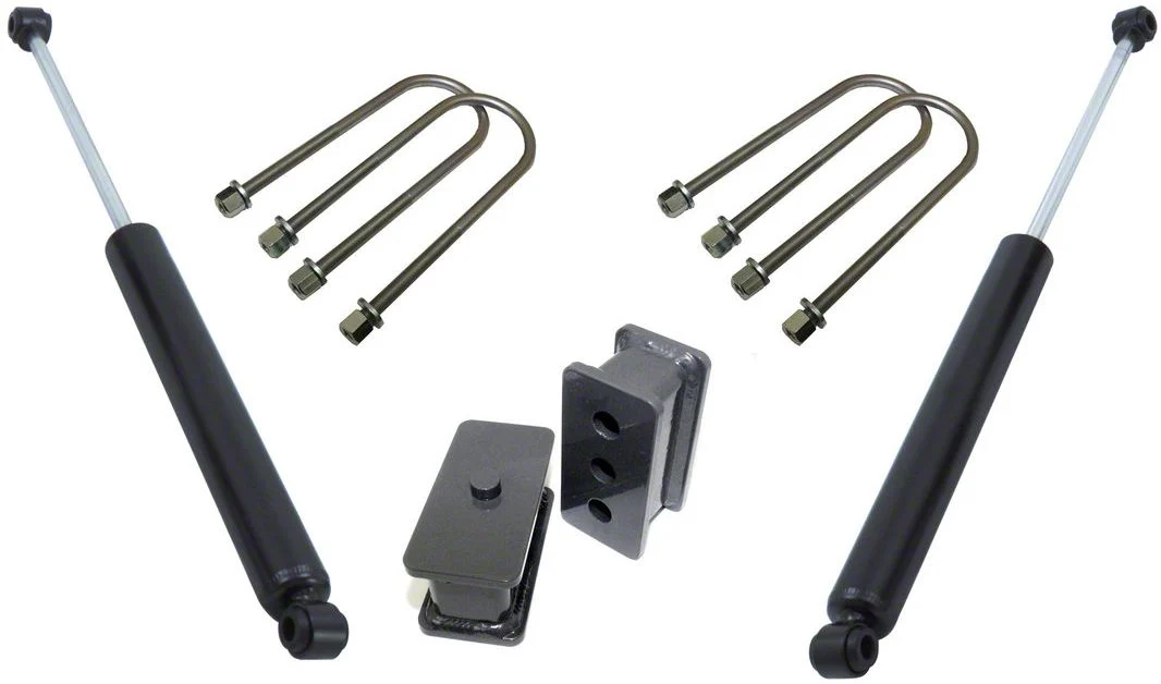 Max Trac 2.50-Inch Rear Suspension Lift Kit with 4.1250-Inch U-Bolts (03-08 2WD RAM 3500)