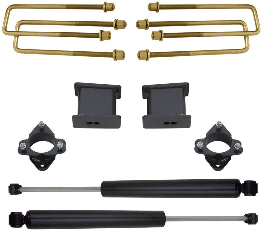 Max Trac 3-Inch Rear Suspension Lift Kit with Shocks (16-18 2WD Sierra 1500)
