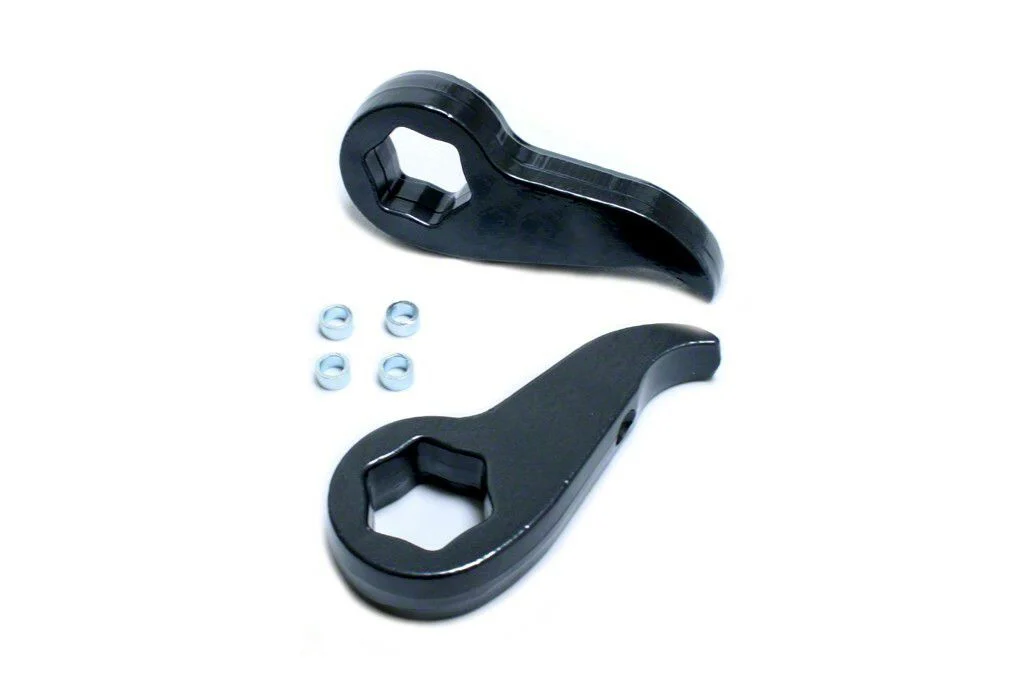 Max Trac 1 to 3-Inch Lift Torsion Keys with Shock Extenders (20-26 Sierra 2500 HD)