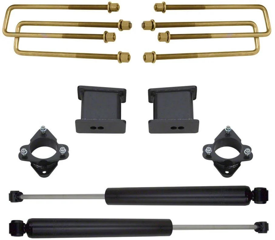 Max Trac 3-Inch Rear Suspension Lift Kit with Shocks (16-18 2WD Silverado 1500)