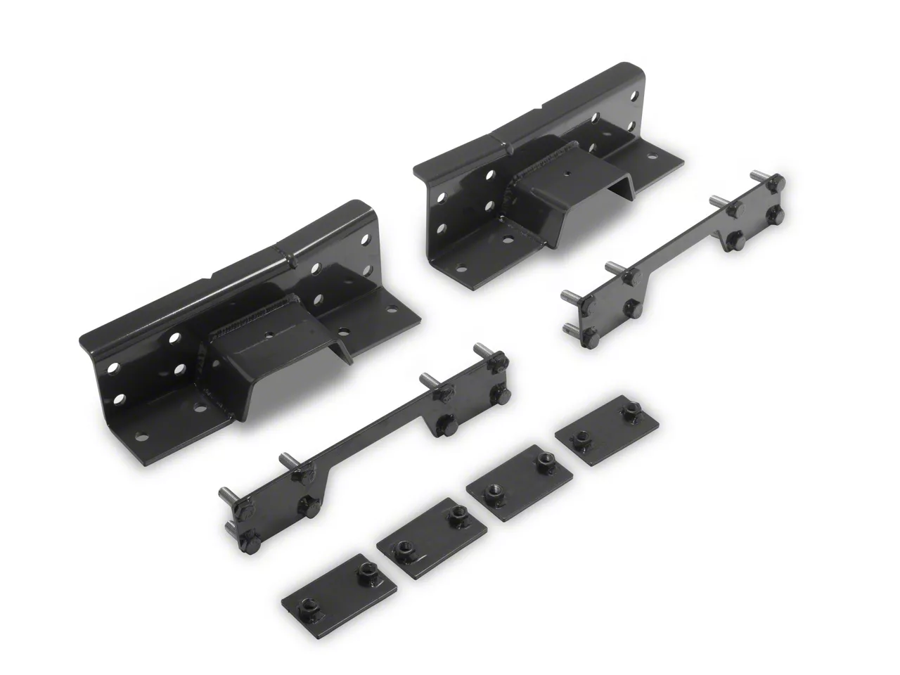 Max Trac Bolt-In Rear Frame C-Notch Kit (07-18 Silverado 1500)