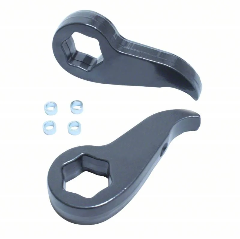 Max Trac 1 to 3-Inch Lift Torsion Keys with Shock Extenders (11-18 Silverado 3500 HD)