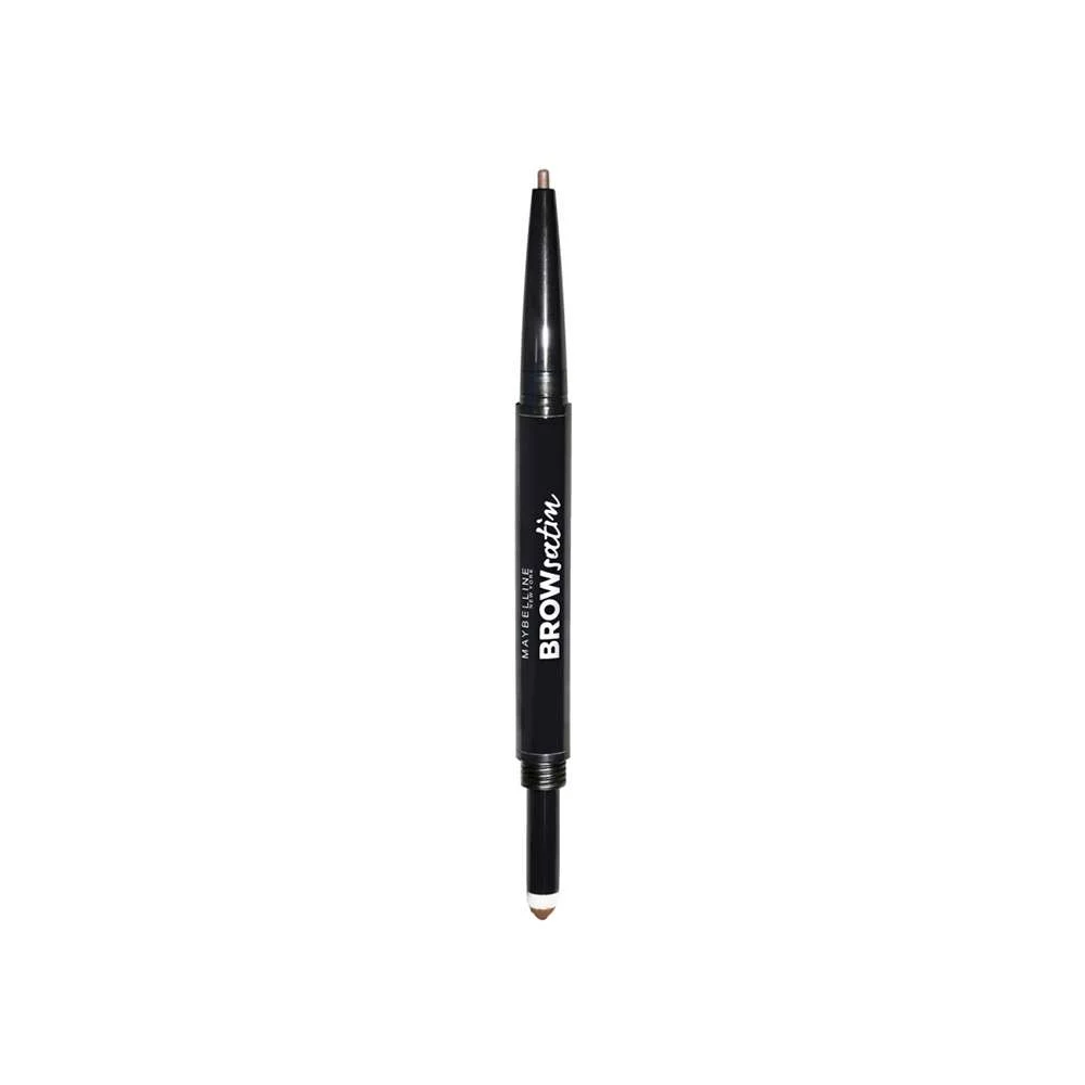 Maybelline, Brow Satin, Matita per sopracciglia a doppia punta, 01, Dark Blond, 2 g