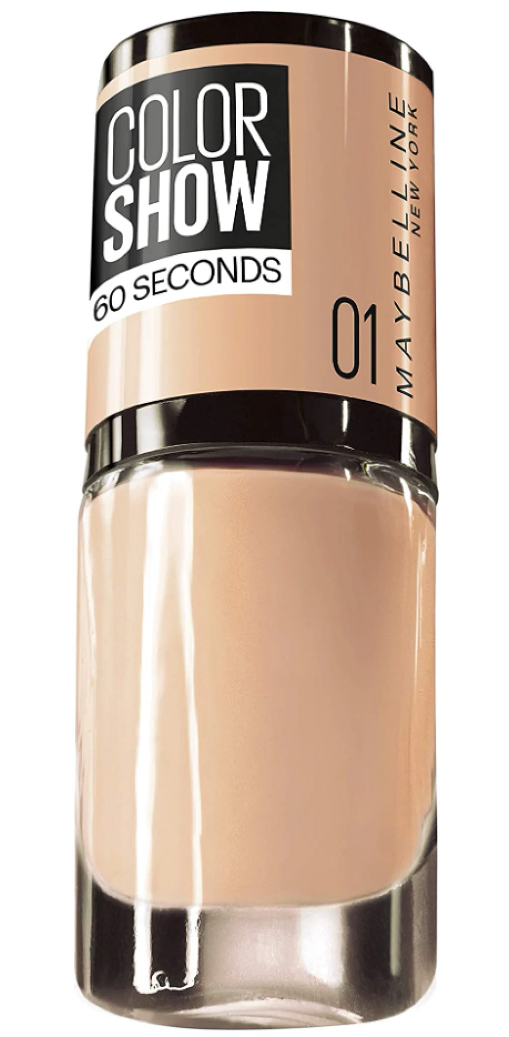 Maybelline Color Show 60 Secondi Smalto per Unghie Nr. 1 Go Bare 7 ml