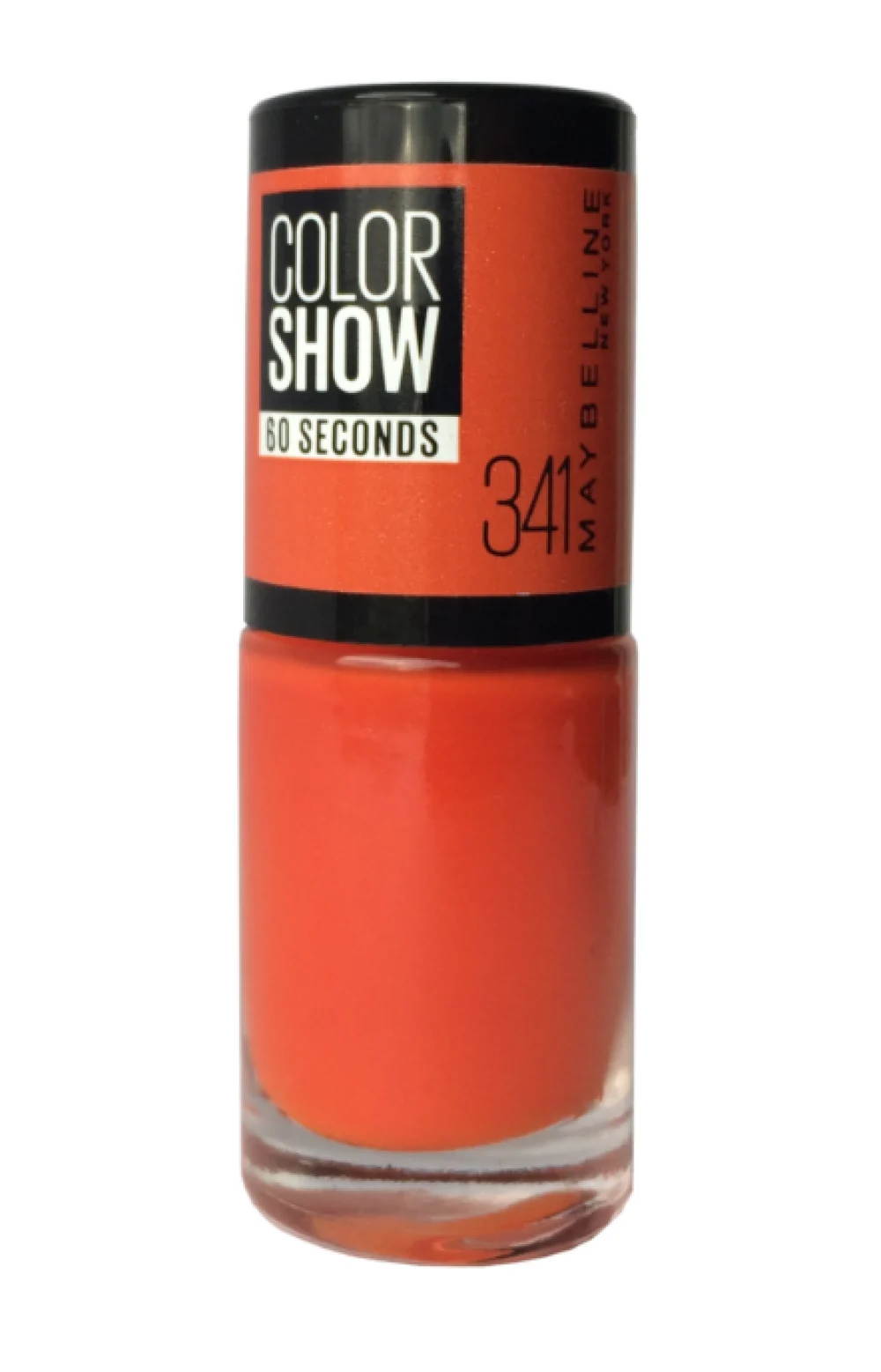 Maybelline Color Show 60 Secondi Smalto per Unghie Nr. 341 Orange Attach 7 ml