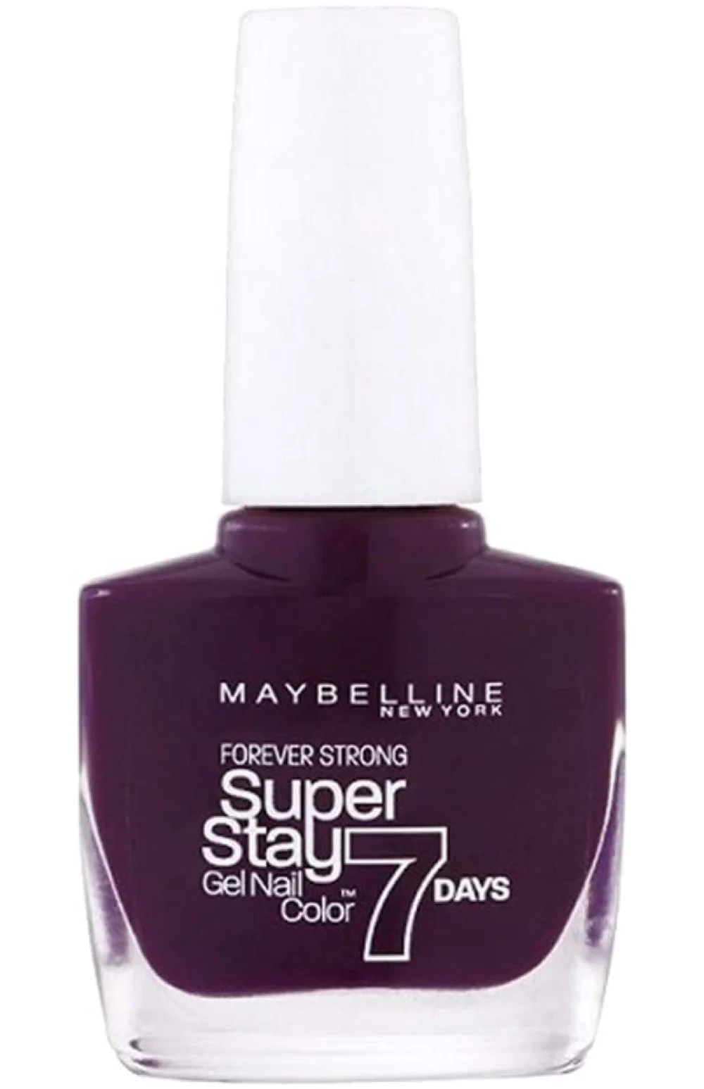 Maybelline Forever Strong Super Stay 7 giorni Smalto per Unghie Nr. 05 Extreme Black Current 10 ml