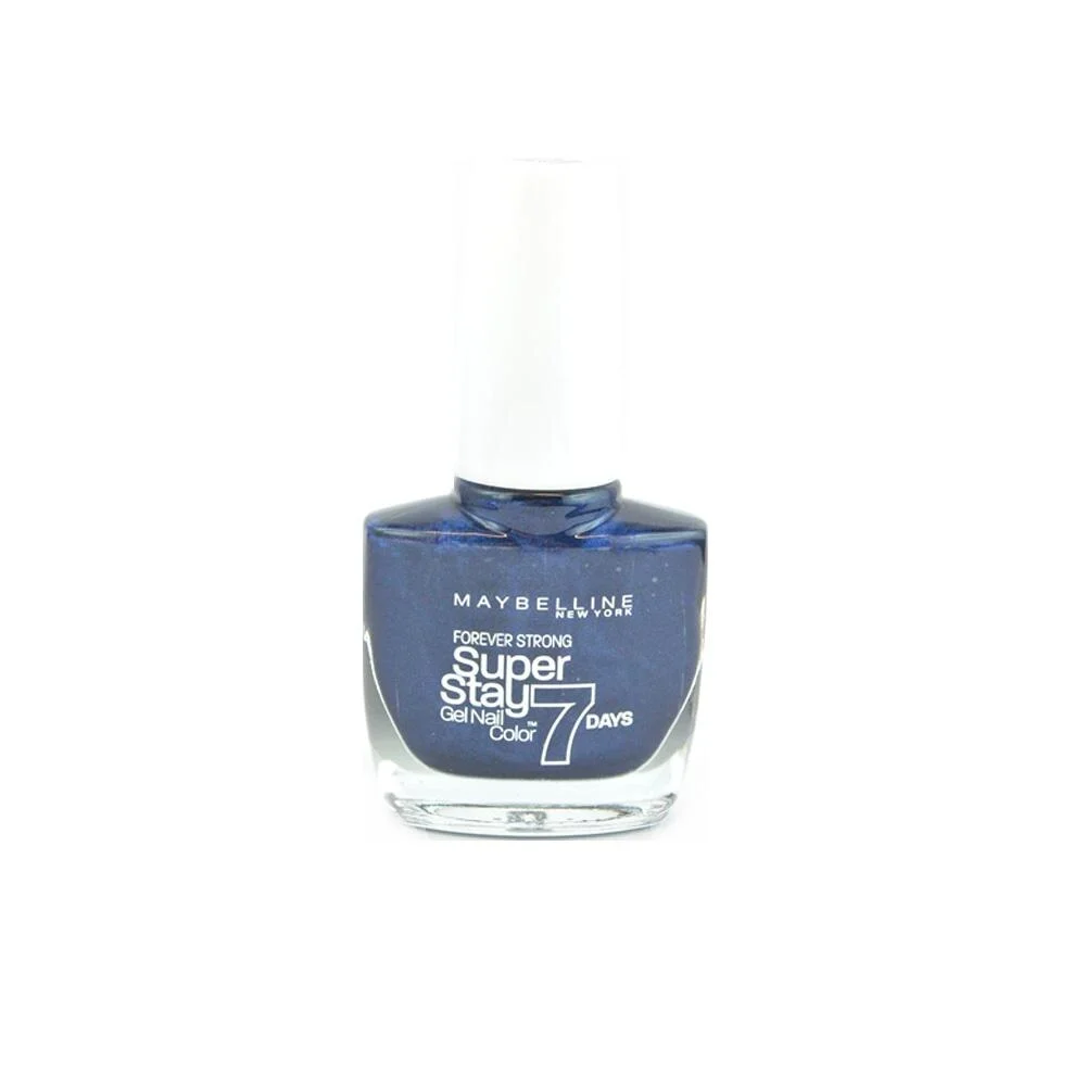 Maybelline Forever Strong Super Stay 7 giorni Smalto per Unghie 650 Blu Notte 10 ml