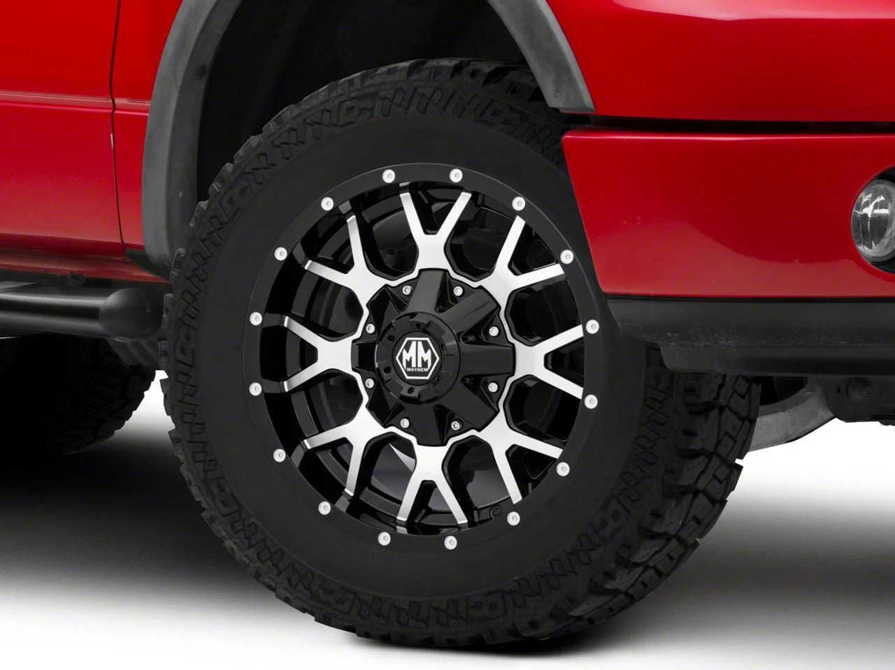 Mayhem Wheels Warrior Black Machined 6-Lug Wheel; 20x9; 0mm Offset (04-08 F-150)