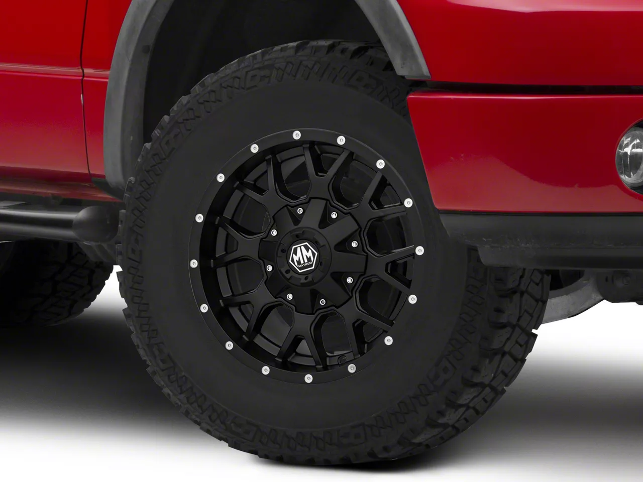 Mayhem Wheels Warrior Matte Black 6-Lug Wheel; 17x9; 18mm Offset (04-08 F-150)