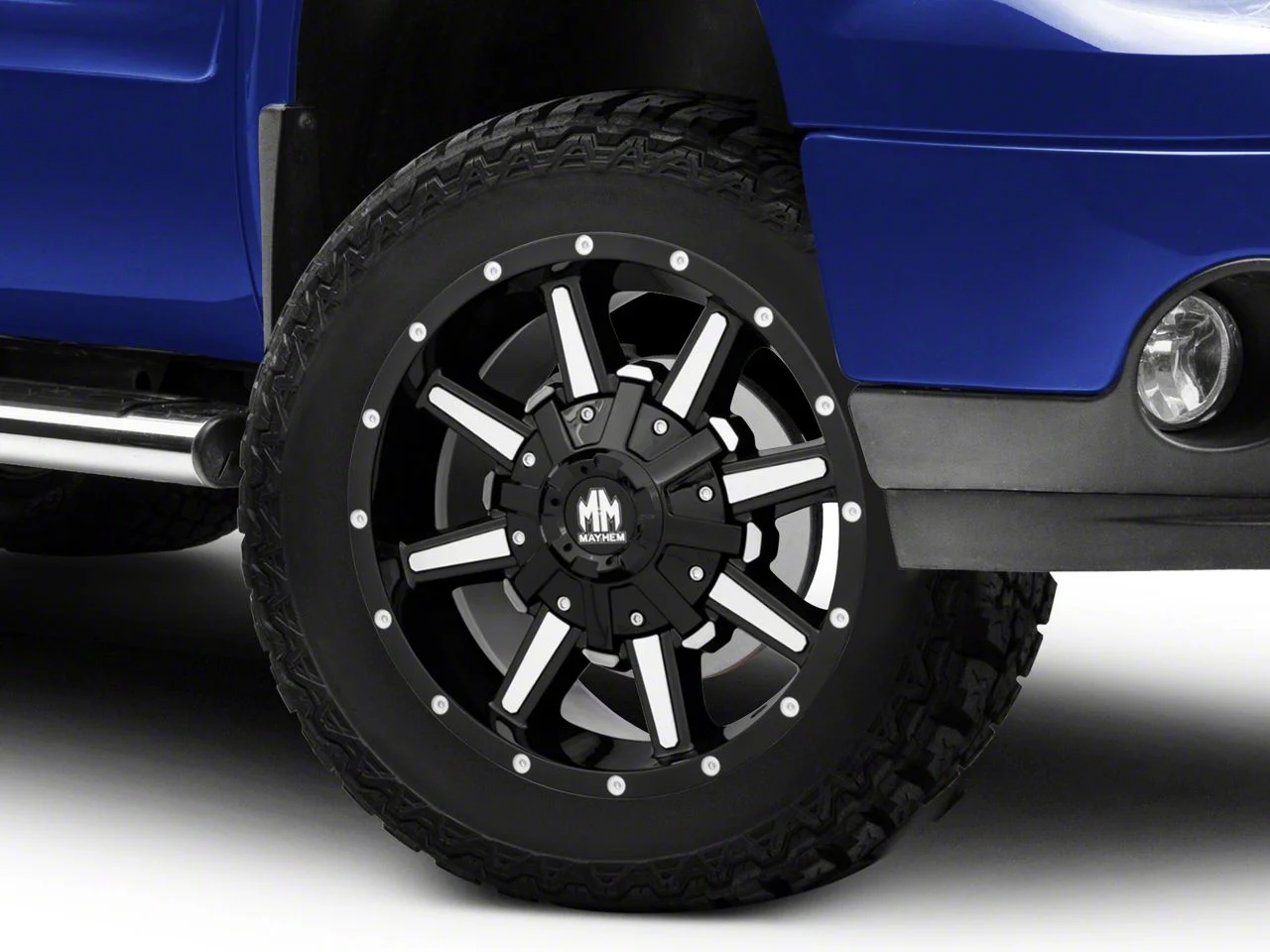 Mayhem Wheels Arsenal Gloss Black Machined 6-Lug Wheel; 20x9; 0mm Offset (07-13 Sierra 1500)