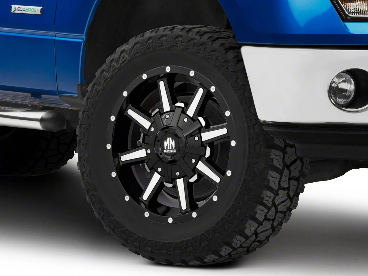 Mayhem Wheels Arsenal Gloss Black Machined 6-Lug Wheel; 20x9; 0mm Offset (09-14 F-150)